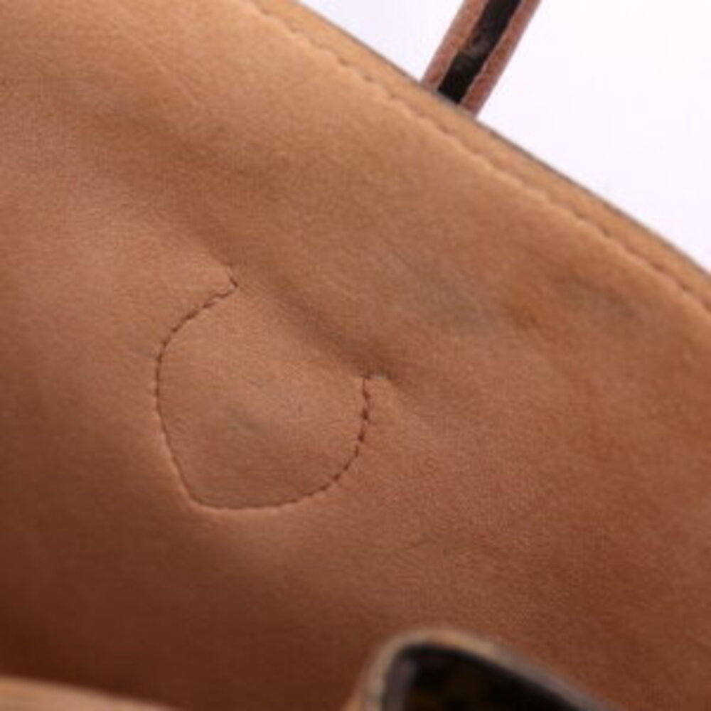 Louis Vuitton Pink Flandrin Leather Bois Monogram Brown Pink Tote Shoulder Rose - Picture 9 of 9